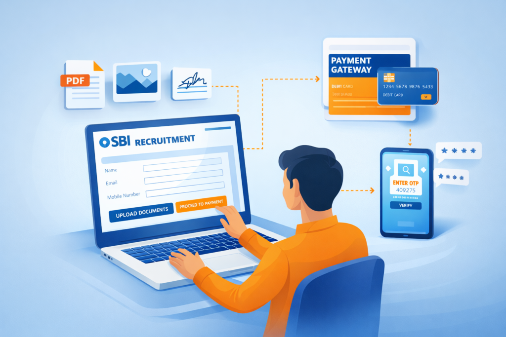 SBI Recruitment 2025 online application process step by step guide for specialist officer posts