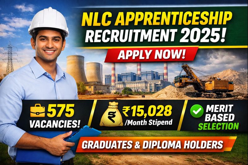 NLC Apprentices Recruitment 2025: Apply Now for 575 Graduate & Technician Posts – Complete Guide